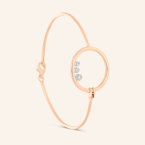 Le bracelet L’Ô or rouge