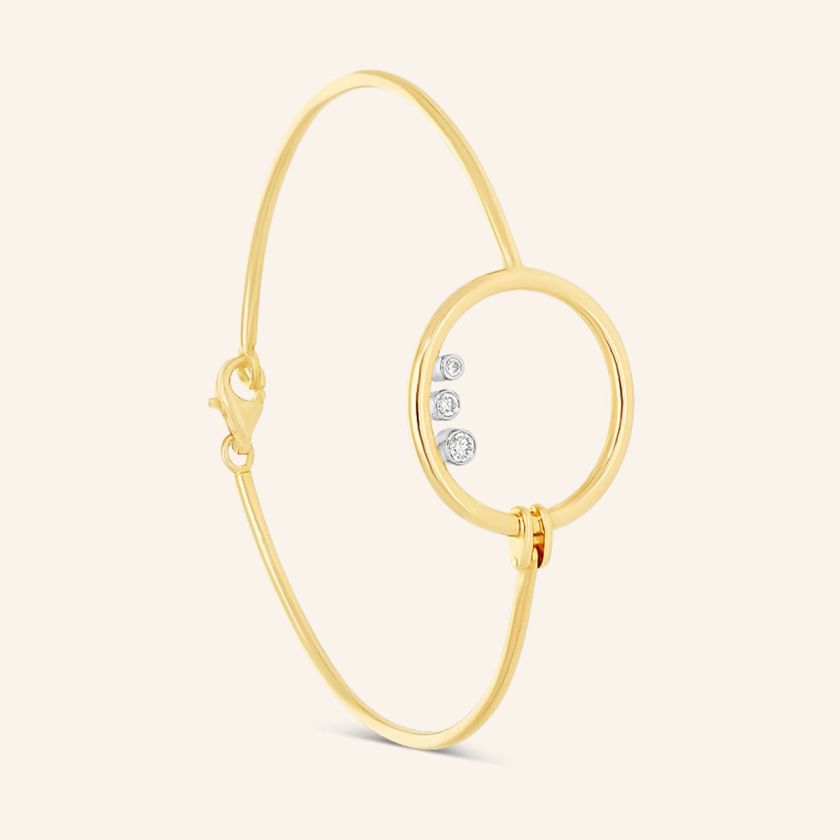 Le bracelet L’Ô or jaune
