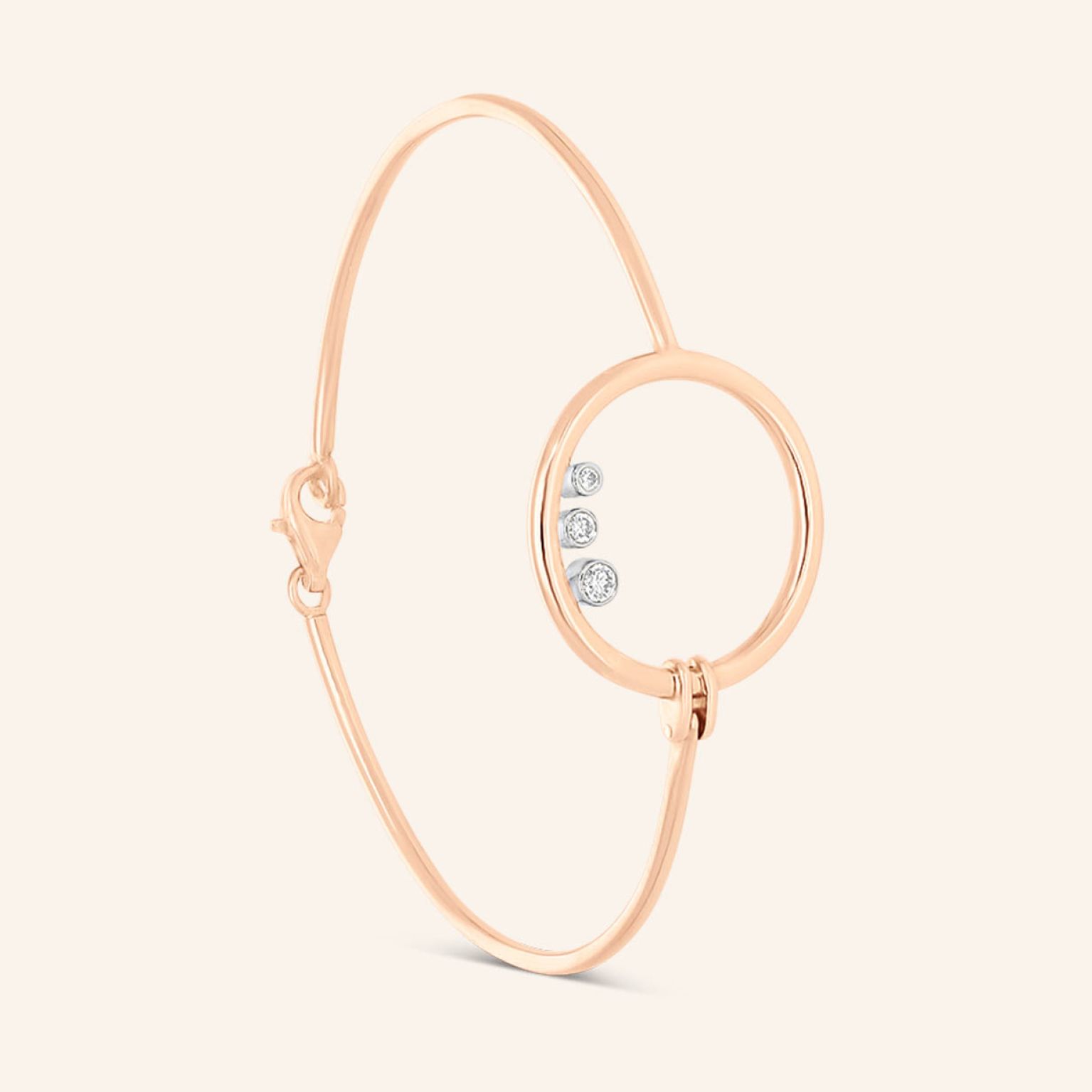 Le bracelet L’Ô or rouge